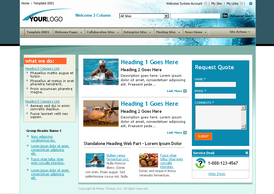 SharePoint Theme - SharepointPackages.Com