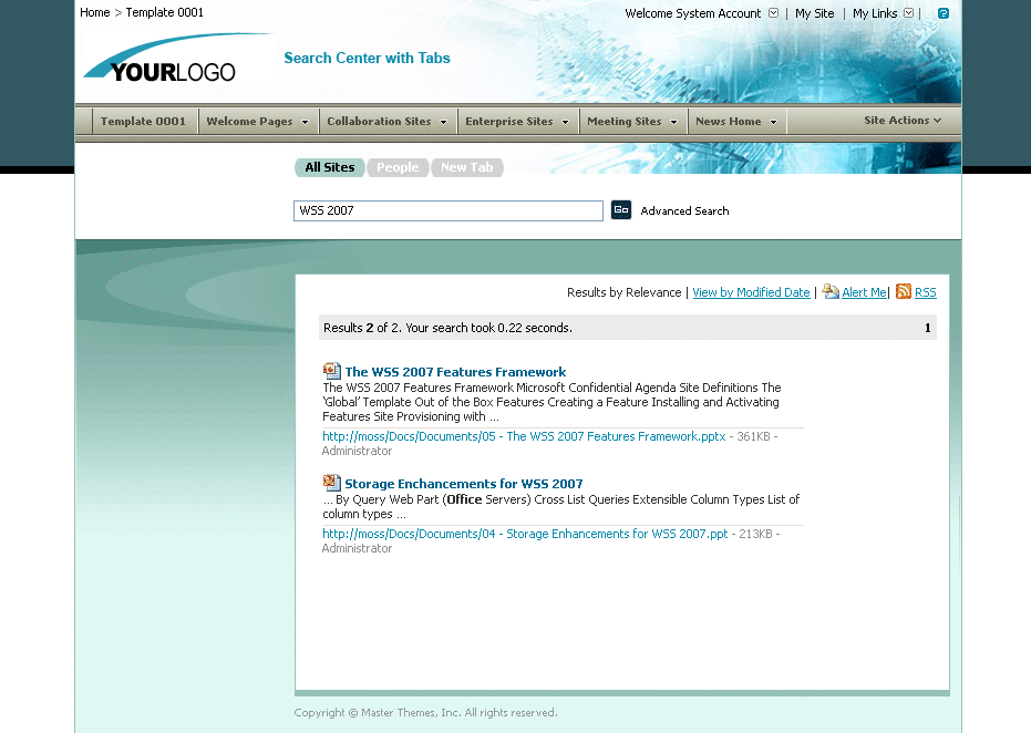 SharePoint Theme - SharepointPackages.Com