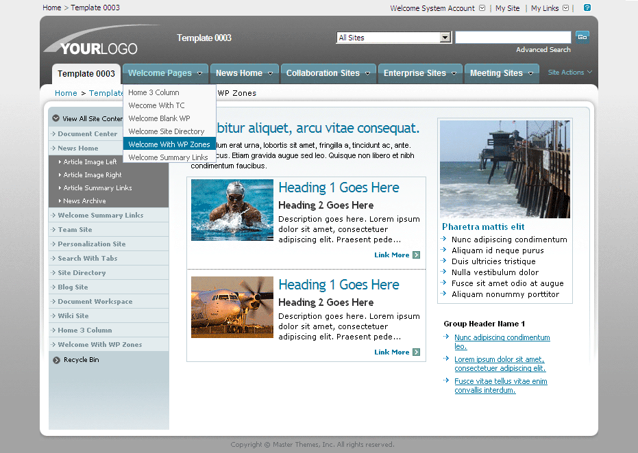 SharePoint Theme - SharepointPackages.Com