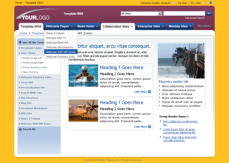 SharePoint Theme - SharepointPackages.Com