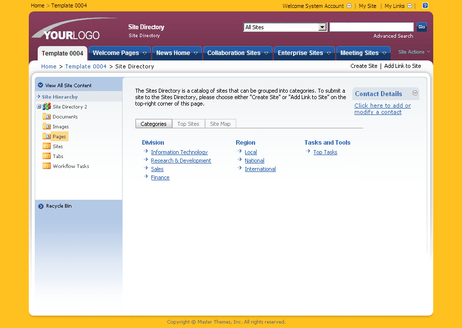 SharePoint Theme - SharepointPackages.Com