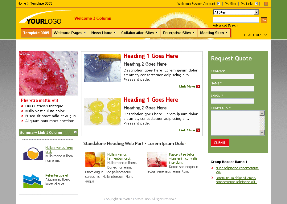 SharePoint Theme - SharepointPackages.Com