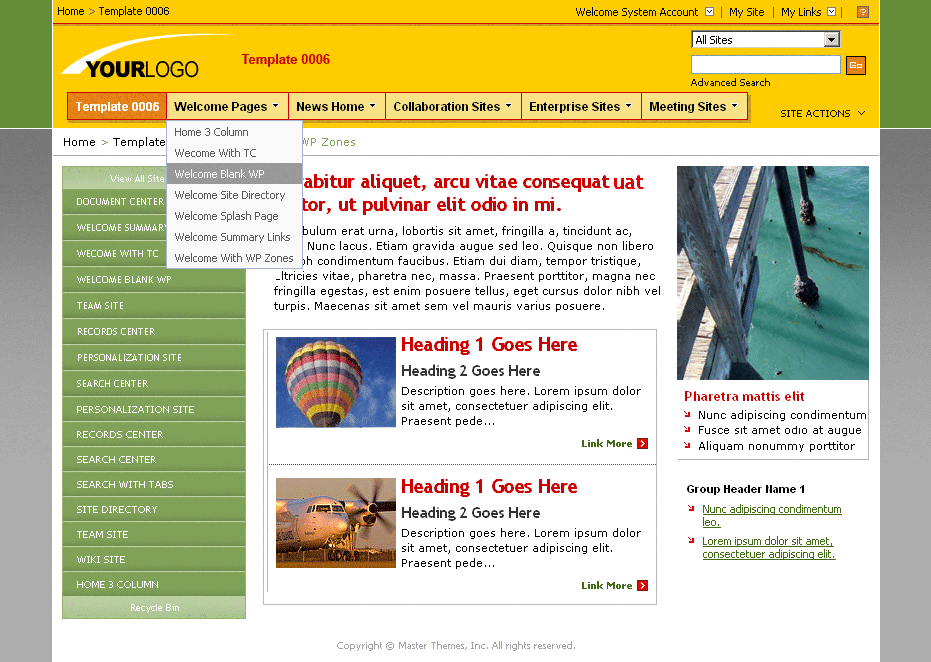 SharePoint Theme - SharepointPackages.Com