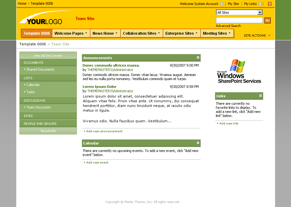 SharePoint Theme - SharepointPackages.Com