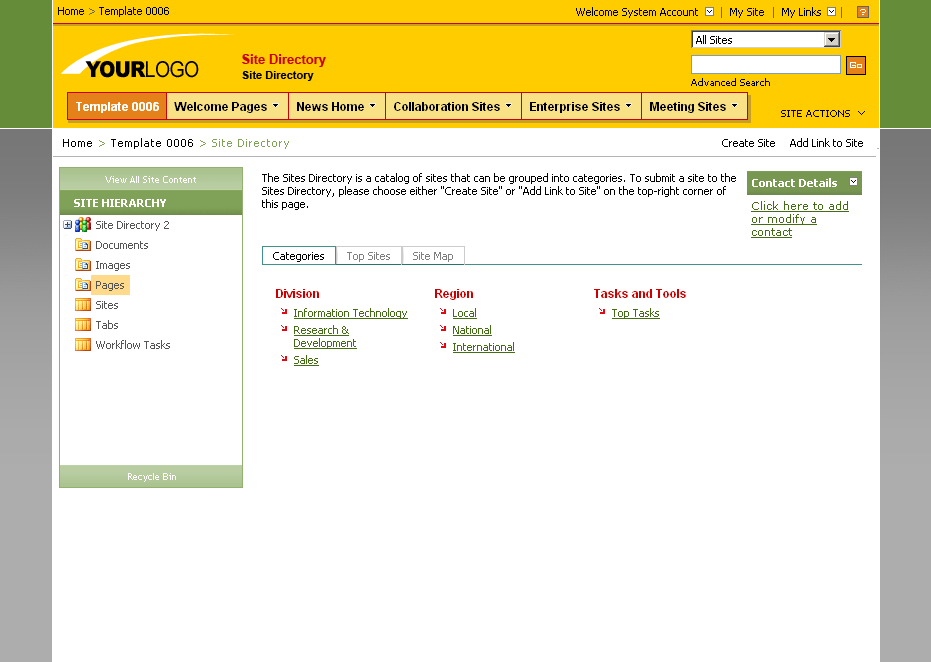 SharePoint Theme - SharepointPackages.Com