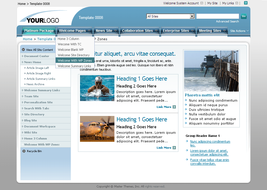 SharePoint Theme - SharepointPackages.Com