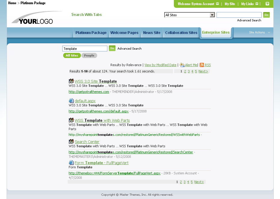 SharePoint Theme - SharepointPackages.Com