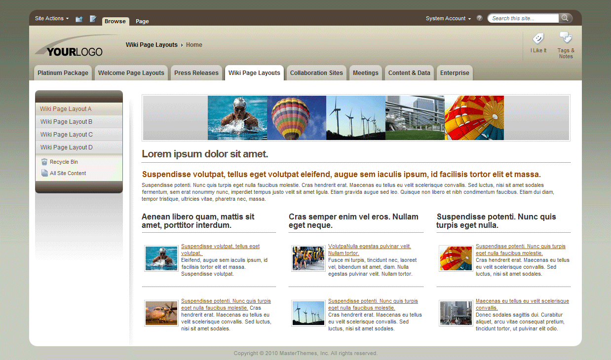 <h1>SharePoint Theme - SharepointPackages.Com