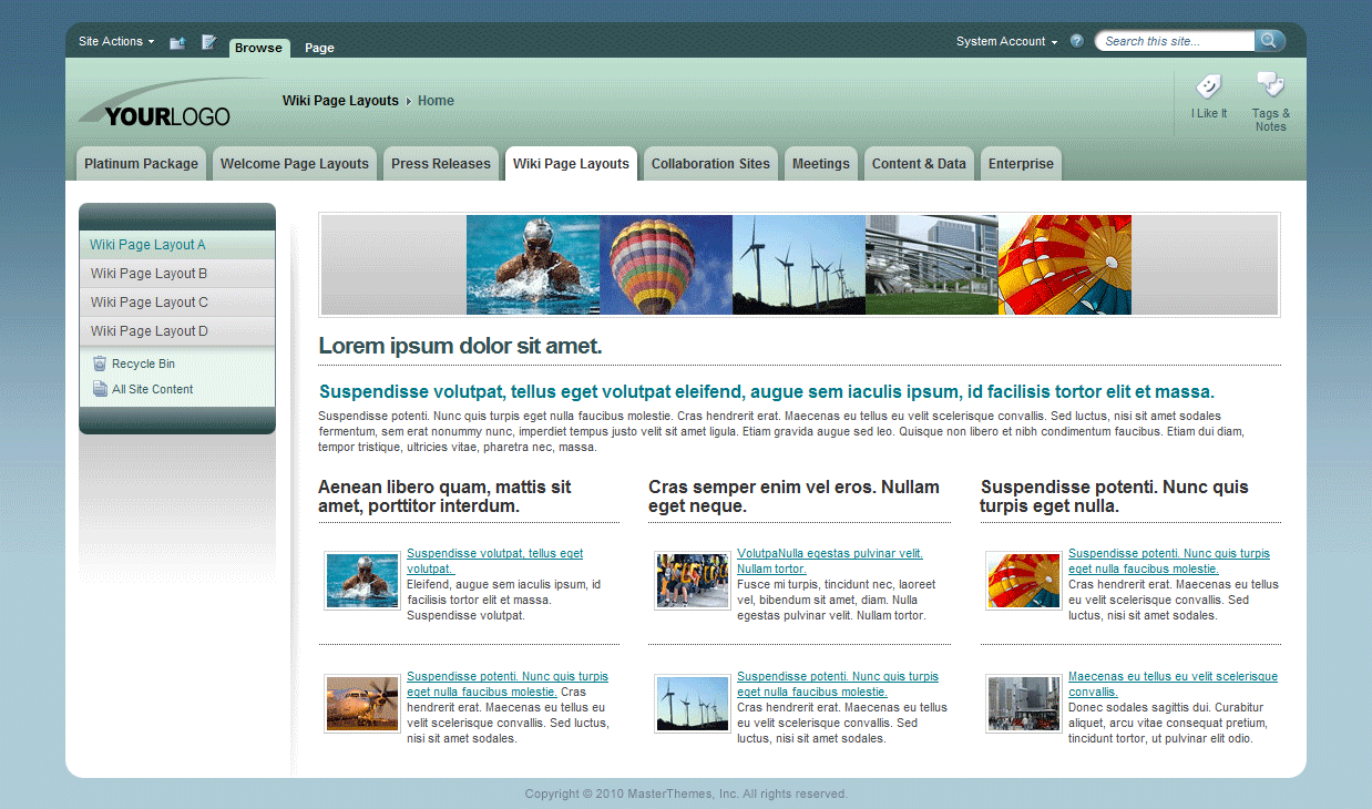 <h1>SharePoint Theme - SharepointPackages.Com