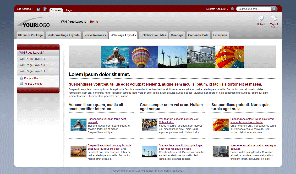 <h1>SharePoint Theme - SharepointPackages.Com