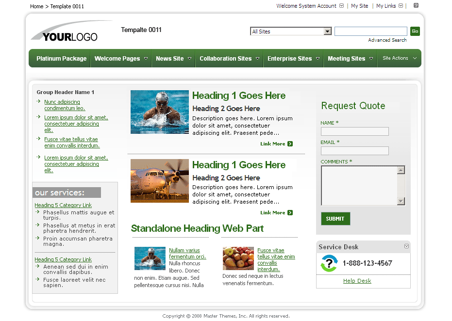 SharePoint Theme - SharepointPackages.Com