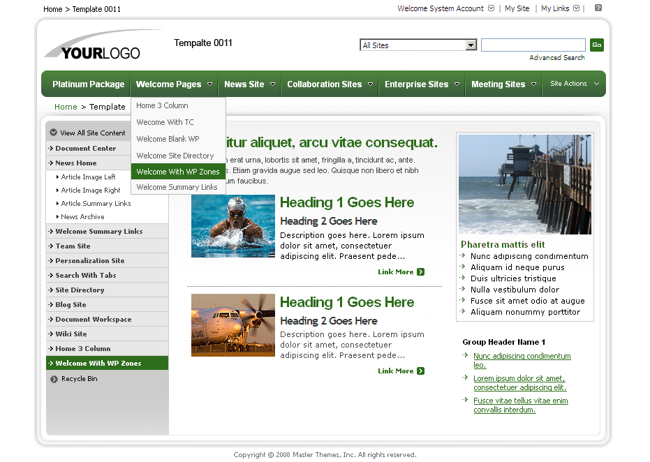 SharePoint Theme - SharepointPackages.Com