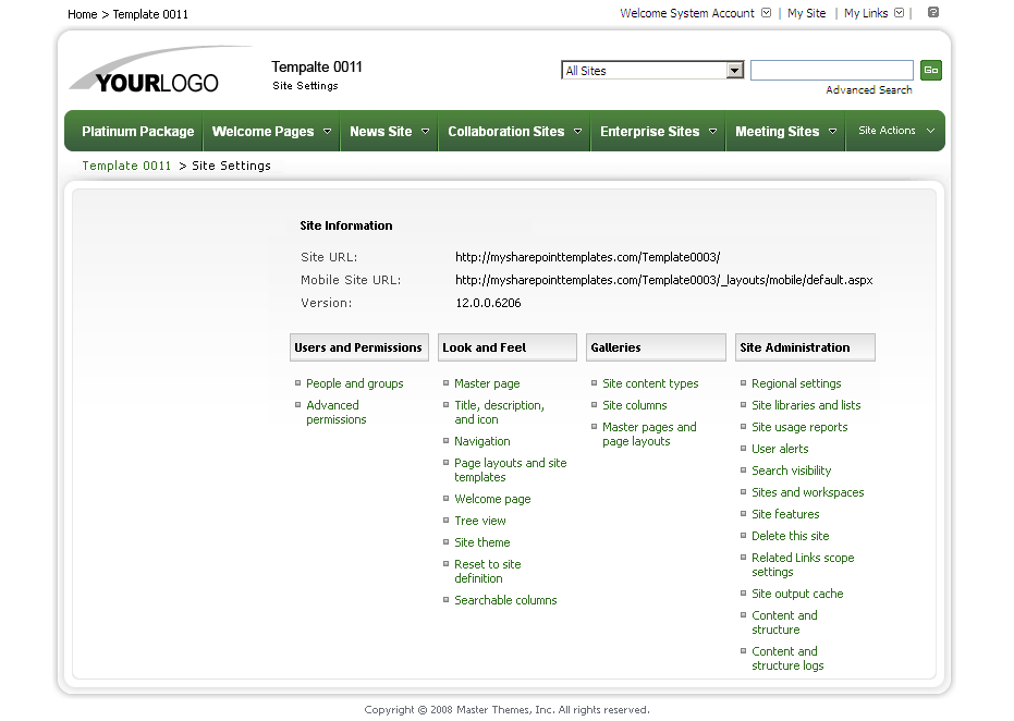 SharePoint Theme - SharepointPackages.Com