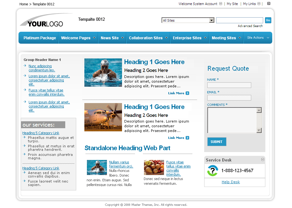 SharePoint Theme - SharepointPackages.Com