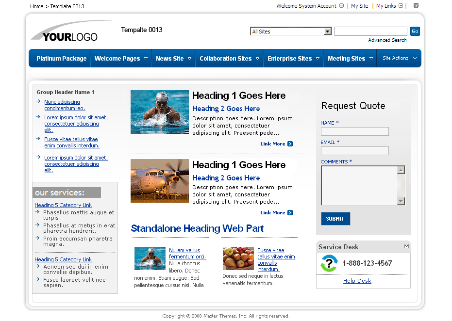 SharePoint Theme - SharepointPackages.Com