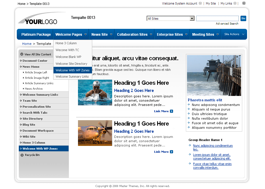 SharePoint Theme - SharepointPackages.Com