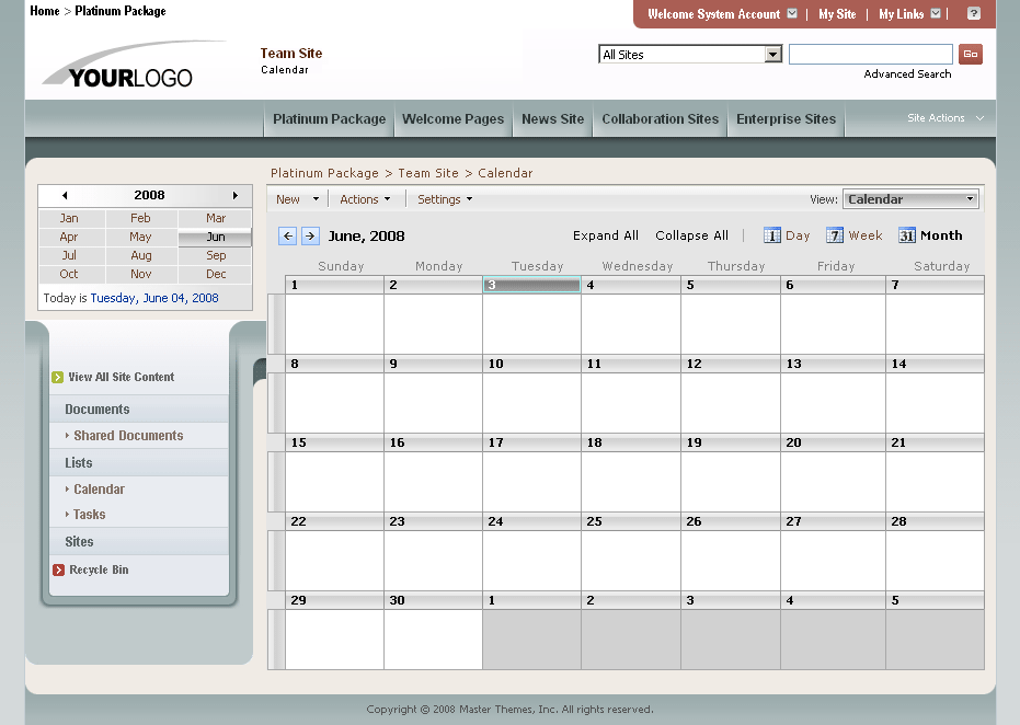SharePoint Theme - SharepointPackages.Com