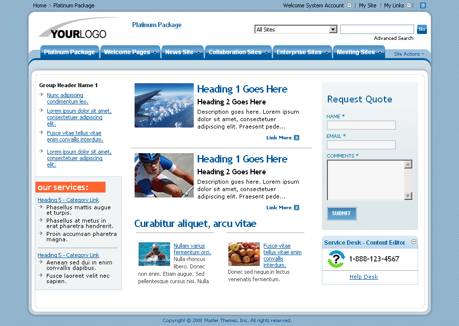 SharePoint Theme - SharepointPackages.Com