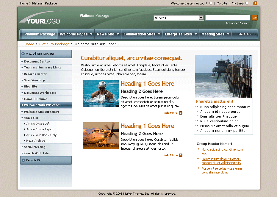 SharePoint Theme - SharepointPackages.Com