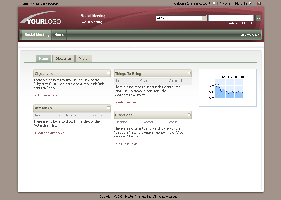 SharePoint Theme - SharepointPackages.Com