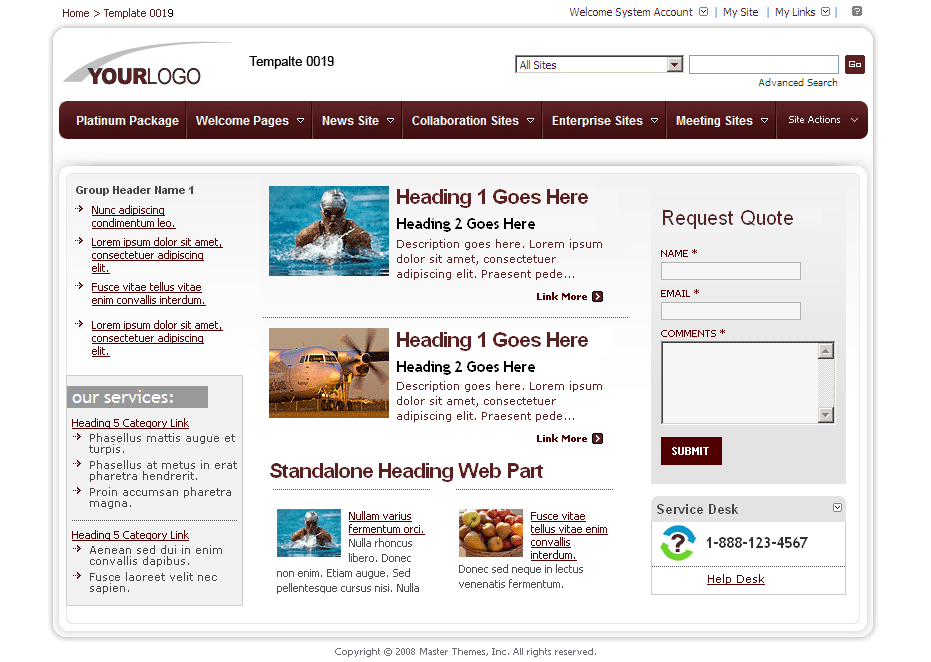 SharePoint Theme - SharepointPackages.Com