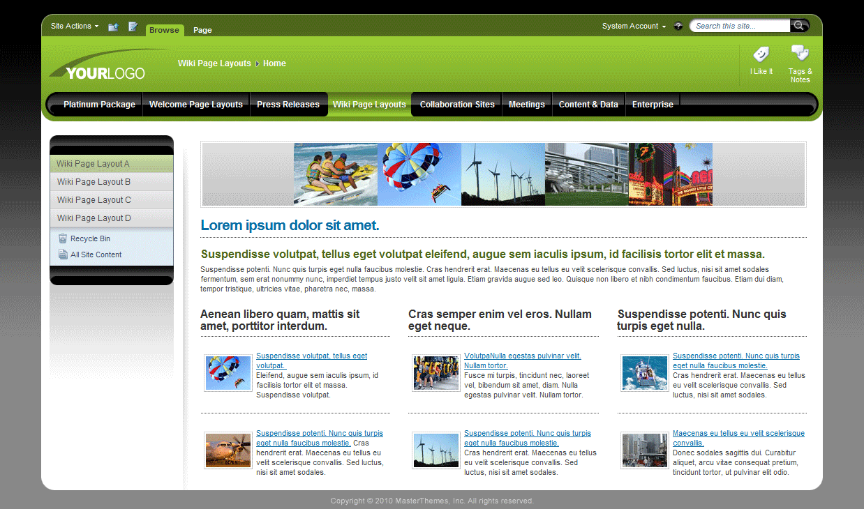 <h1>SharePoint Theme - SharepointPackages.Com