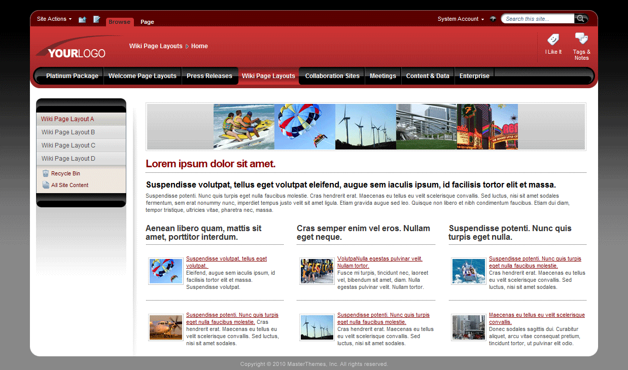 <h1>SharePoint Theme - SharepointPackages.Com