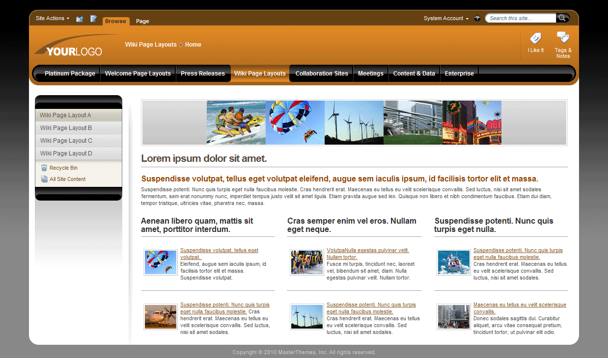 <h1>SharePoint Theme - SharepointPackages.Com