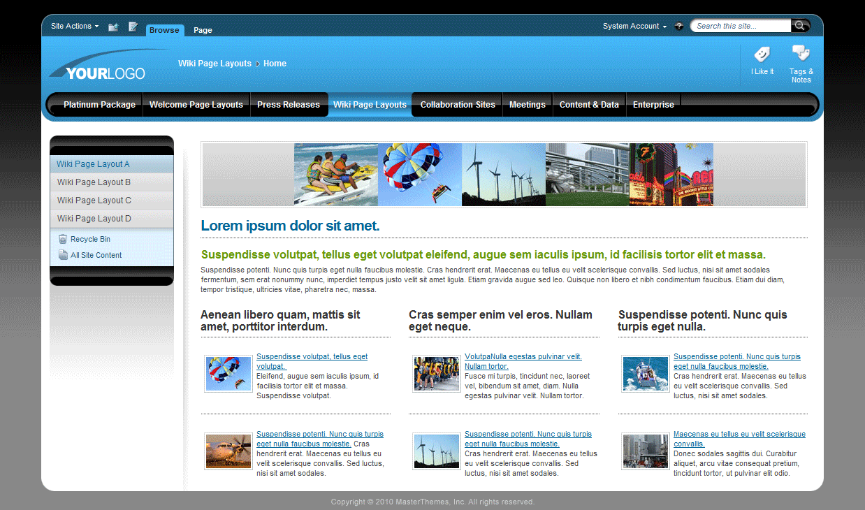 <h1>SharePoint Theme - SharepointPackages.Com