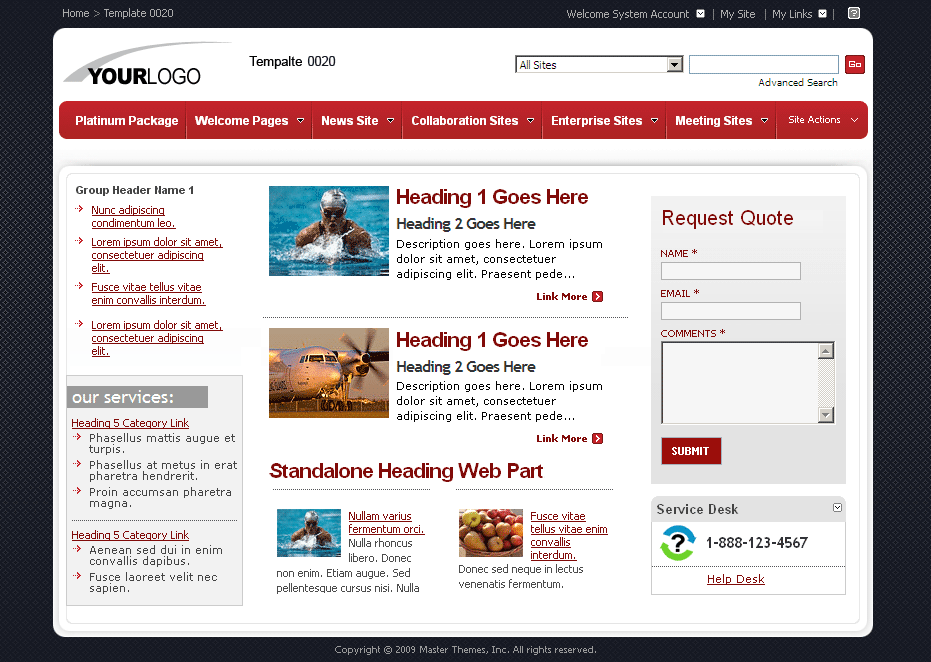 SharePoint Theme - SharepointPackages.Com