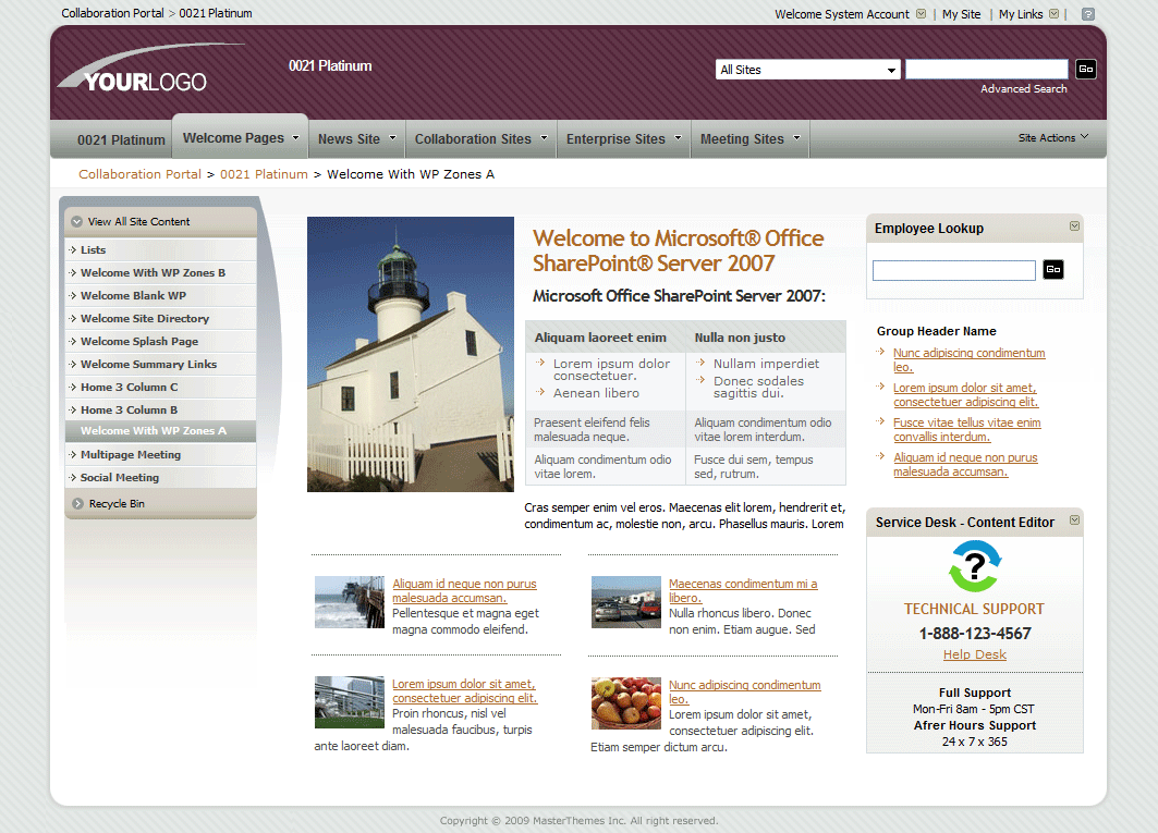 SharePoint Theme - SharepointPackages.Com