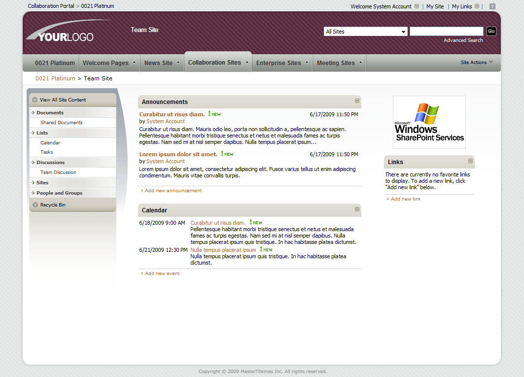 SharePoint Theme - SharepointPackages.Com
