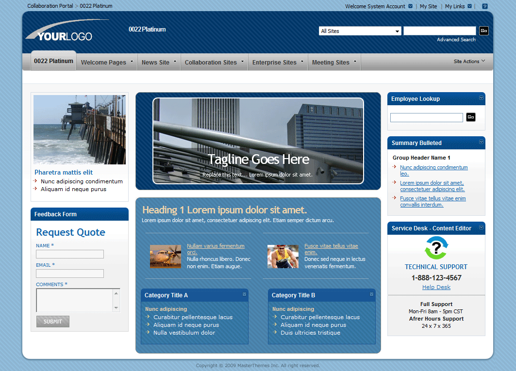 SharePoint Theme - SharepointPackages.Com