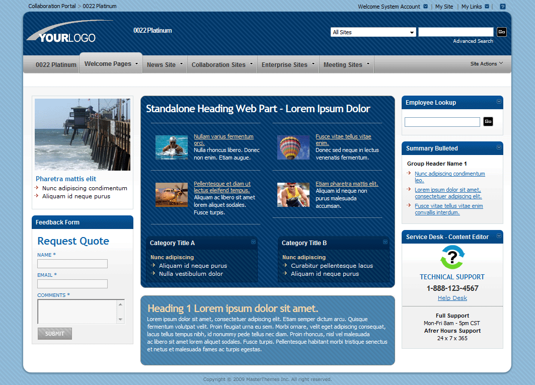 SharePoint Theme - SharepointPackages.Com