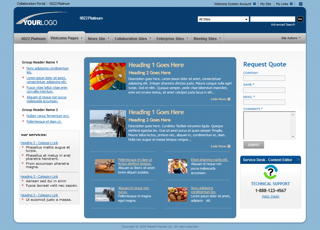 SharePoint Theme - SharepointPackages.Com