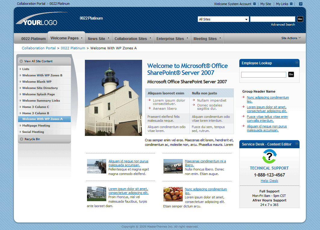 SharePoint Theme - SharepointPackages.Com