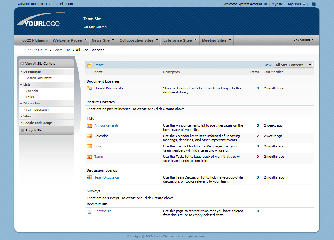 SharePoint Theme - SharepointPackages.Com