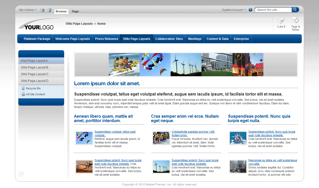 <h1>SharePoint Theme - SharepointPackages.Com