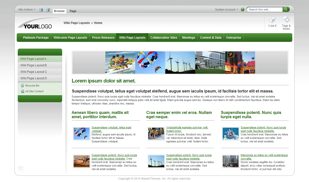 <h1>SharePoint Theme - SharepointPackages.Com