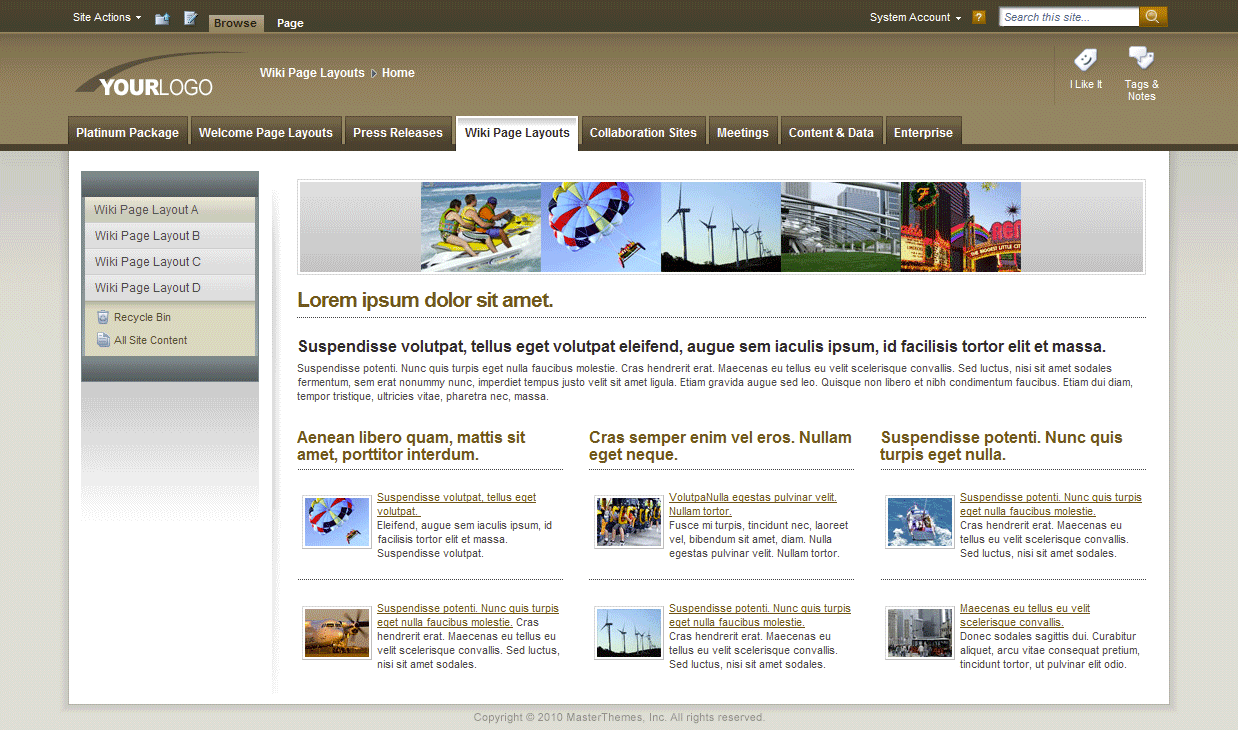 <h1>SharePoint Theme - SharepointPackages.Com